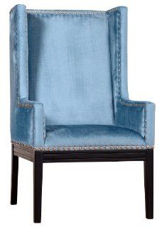 Tribeca Blue Velvet Chair   Armchairs