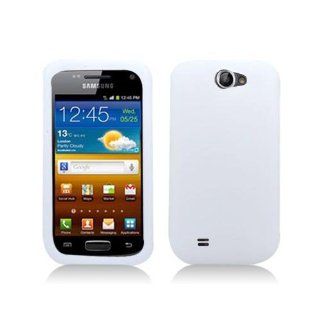 Translucent Frosted Clear White Soft Silicone Gel Skin Cover Case for Samsung Galaxy Exhibit 4G SGH T679: Cell Phones & Accessories
