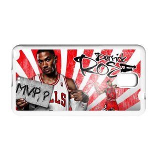 NBA Sports Team ChicagoBulls Superstar Derrick Rose Theme Phone Case Samsung Galaxy Note 3 N900 TPU Shell Case Cover VC 2013 01000: Cell Phones & Accessories
