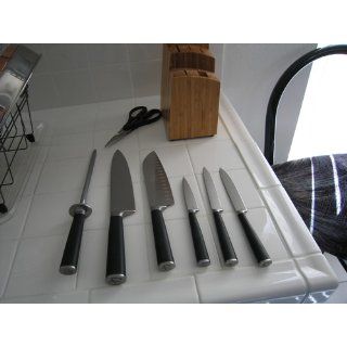 Ginsu 7108 Chikara 8 Piece Stainless Steel Knife Set with Bamboo Block Kitchen & Dining