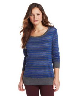 Michael Stars Women's Stripe Reversible Long Sleeve Crew Neck Sweater at  Womens Clothing store: Pullover Sweaters