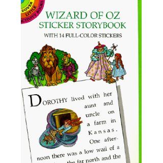 Wizard of Oz Sticker Storybook (Dover Little Activity Books): Pat Stewart: 9780486400884: Books