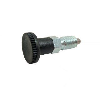 GN 717 Series Steel Non Lock Out Type Inch Size Indexing Plunger with Pull Knob, without Lock Nut, 5/8" 11 Thread Size, 0.94" Thread Length: Metalworking Workholding: Industrial & Scientific