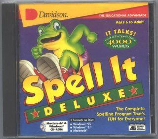 Spell It Deluxe: Software