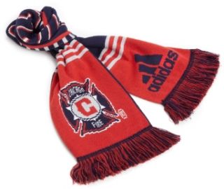 MLS Chicago Fire Authentic Coach's Scarf One Size Fits All, Red : Sports Fan Apparel : Clothing