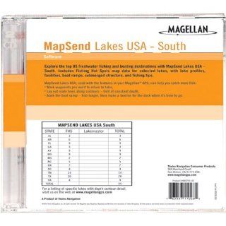 Magellan MapSend Lakes USA, South Freshwater Maps microSD Card: GPS & Navigation