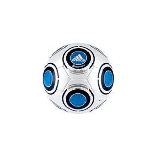 adidas TerraPass Replique Soccer Ball, Metallic White/Pool/Dark Indigo, 3 : Sports & Outdoors