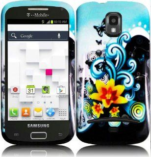 For Samsung Galaxy S Relay 4G T699 Hard Design Cover Case Yellow Lily Accessory Cell Phones & Accessories