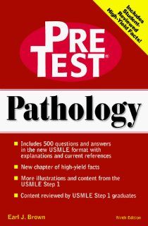 Pathology: PreTest Self Assessment & Review (Pretest Basic Science Series): 9780070526860: Medicine & Health Science Books @
