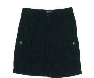 Ralph Lauren Boy's Cargo Shorts Navy Blue Size 16: Clothing