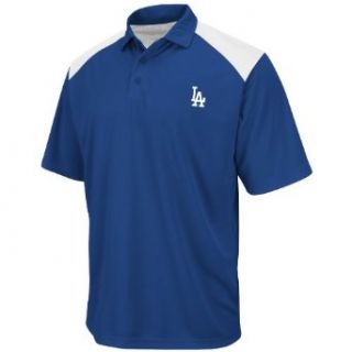 Los Angeles Dodgers Shoulder Polo Shirt : Sports Fan Polo Shirts : Clothing