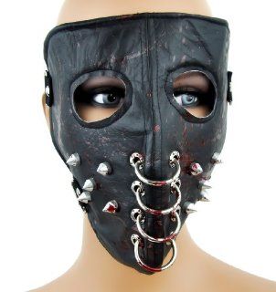 Bloody Spike Bull Nose Ring Biker Motorcycle Riding Full Mask : Other Products : Everything Else