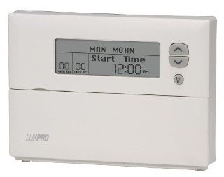 LuxPro PSP722E Everything Stat Programmable Thermostat   Programmable Household Thermostats  