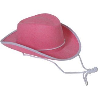 Pink Felt Cowgirl Hat: Toys & Games