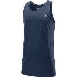 CHAMPION Mens Authentic Jersey Tank   Size: Xl, Navy