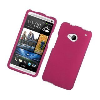 Pink Hard Cover Case for HTC One: Cell Phones & Accessories