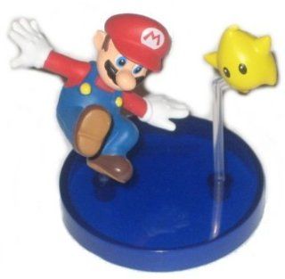 Nintendo Super Mario Galaxy Mario & Luma Trading Figure 30395: Toys & Games