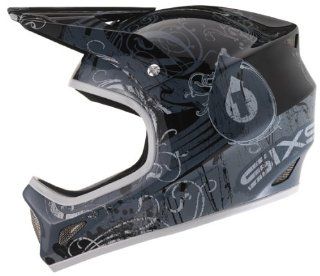 Sixsixone Evolution Distressed Full Face Bike Helmet, Graphit, X Large : Sports & Outdoors