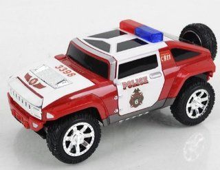Shapotkina RC Toys Police Car Simulation Vehicle 1:24 Scale 4 Channels with Light Indicator: Toys & Games