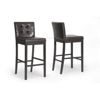 Wholesale Interiors Baxton Studio Torrington 30 Bar Stool (Set of 2)