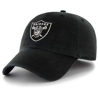 47 BRAND Mens Oakland Raiders Clean Up Adjustable Hat   Size: Adjustable