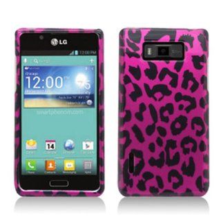 For Lg Splendor / Venice Us 730 Hot Pink Leopard Print Accessory Cover Case: Cell Phones & Accessories