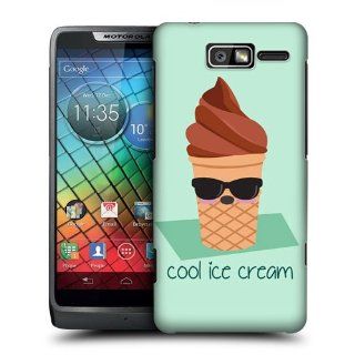 Head Case Designs Cool Ice Cream Food Mood Hard Back Case Cover for Motorola RAZR i XT890: Cell Phones & Accessories