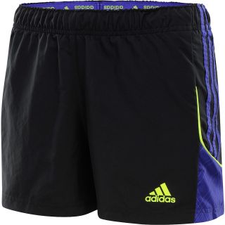 adidas Womens Speedkick Soccer Shorts   Size: Xl, Black/purple