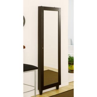 Hokku Designs Claire Wall Mounted Jewelry Armoire with Mirror