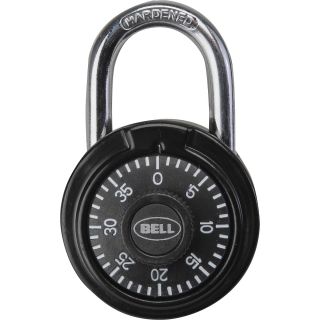 BELL Armory 100 Combination Padlock, Assorted