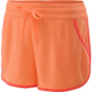UNDER ARMOUR Womens Rally Shorts   Size: Medium, Afterglow/brilliance