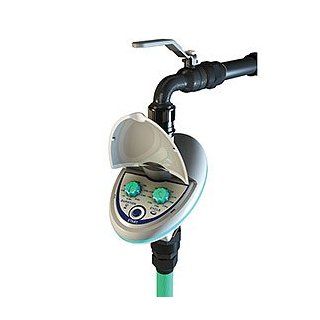 Galcon USA 9001EZ Battery Operated Digital Hose Tap Timer : Watering Timers : Patio, Lawn & Garden