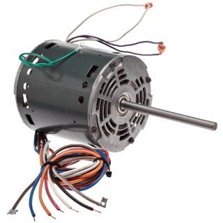 Fasco D724 5.6" Frame Open Ventilated Permanent Split Capacitor Direct Drive Blower Motor with Sleeve Bearing, 3/4 1/2 1/3 1/4HP, 1075rpm, 115V, 60Hz, 9.5 7.2 5.6 3.5 amps: Electronic Component Motors: Industrial & Scientific