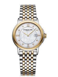 Raymond Weil Tradition Mother Of Pearl Dial Two Tone Stainless Steel Ladies Watch 5966 STP 00995 at  Women's Watch store.