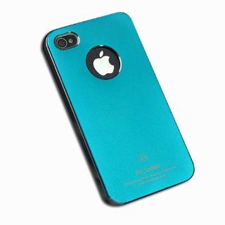 HK Air Jacket Ultra thin Slim Metal Matte Protective Protector Case Cover For iPhone 4 4G 4S sky blue color IPH4: Cell Phones & Accessories