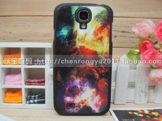 Universe Starry Sky Milky Way Galaxy Case Cover for Samsung Galaxy S4 i9500 Black: Cell Phones & Accessories
