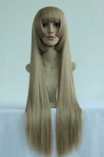 Cf fashion Zetsuen No Tempest 80cm Brown Long Staight Cosplay Wig : Hair Replacement Wigs : Beauty