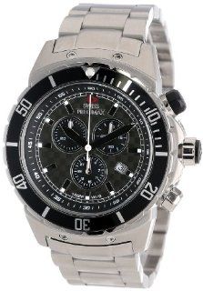 Swiss Precimax Men's SP13291 Pursuit Pro Grey Dial with Silver Stainless Steel Band Watch Swiss Precimax Watches