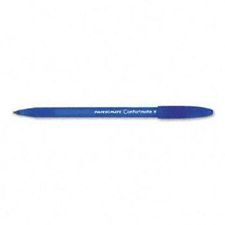 NEW   ComfortMate Ballpoint Stick Pen, Blue Ink, Medium, Dozen   6110187 : Permanent Markers : Office Products