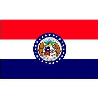 Online Stores Missouri Superknit Polyester Flag, 3 by 5 Feet   Outdoor Flags
