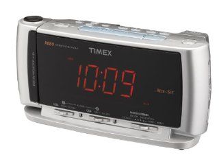 Timex T741S Dual Alarm Clock Radio (Silver) (Discontinued by Manufacturer): Electronics