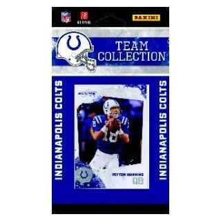 2010 Score Indianapolis Colts Team Set of 11 NFL cards with Peyton Manning, Pierre Garcon, Jerry Hughes RC, Dwight Freeney & more: Sports Collectibles