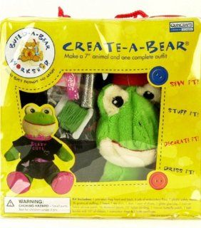 Colorbok Build, A, Bear Kit, Friendly Frog
