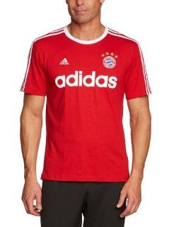 2013 14 Bayern Munich Adidas Core Tee (Red) : Sports & Outdoors