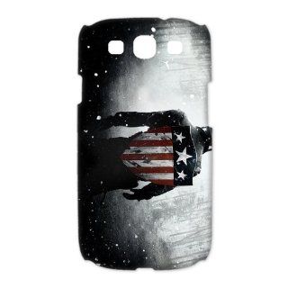 Custom Captain America 3D Cover Case for Samsung Galaxy S3 III i9300 LSM 765: Cell Phones & Accessories