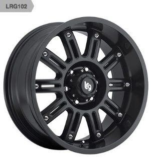 LRG 102 Wheel with Matte Black Finish (20x9"/6x135mm): Automotive