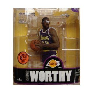 James Worthy RARE Chase Variant Action Figure McFarlane Toys NBA Legends Series 3   Los Angeles Lakers: Toys & Games