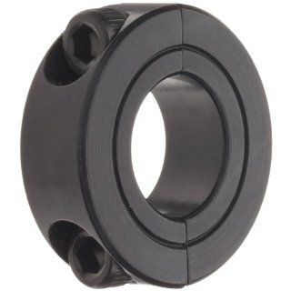 Boston Gear 2SC75 Clamping Shaft Collar, Two Piece, Steel, 0.750" Bore, 1.750" OD, 0.250" Width Clamp On Shaft Collars