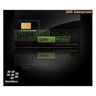 Simple Mobile SIM Card Kit for BIS Blackberry / RIM Service Plan 3G 4G: Cell Phones & Accessories