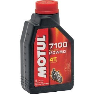 Motul 7100 4T Synthetic Ester Motor Oil   20W50   1L. 836411: Automotive
